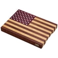 thumbnail image 2 of Patriot Mahogany, Maple, Epoxy End Grain Handmade Cutting Board, 2 of 7
