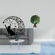 thumbnail image 2 of Elegante escultura de metal de y para pared, ideal para dormitorio, oficina, sala de estar, estantería, decoración del hogar y co, 2 of 8