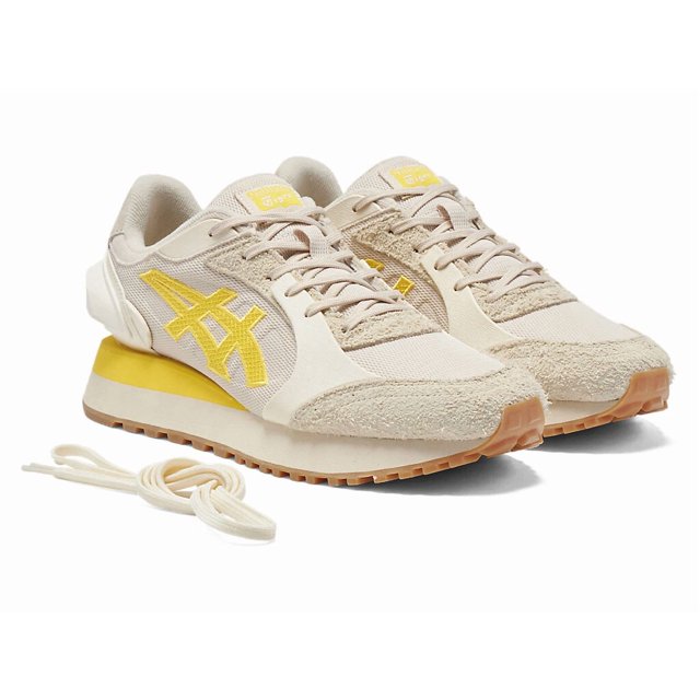 1183B555-250 Onitsuka & Tiger Moage CO Mineral Beige Vibrant Yellow (Men's)