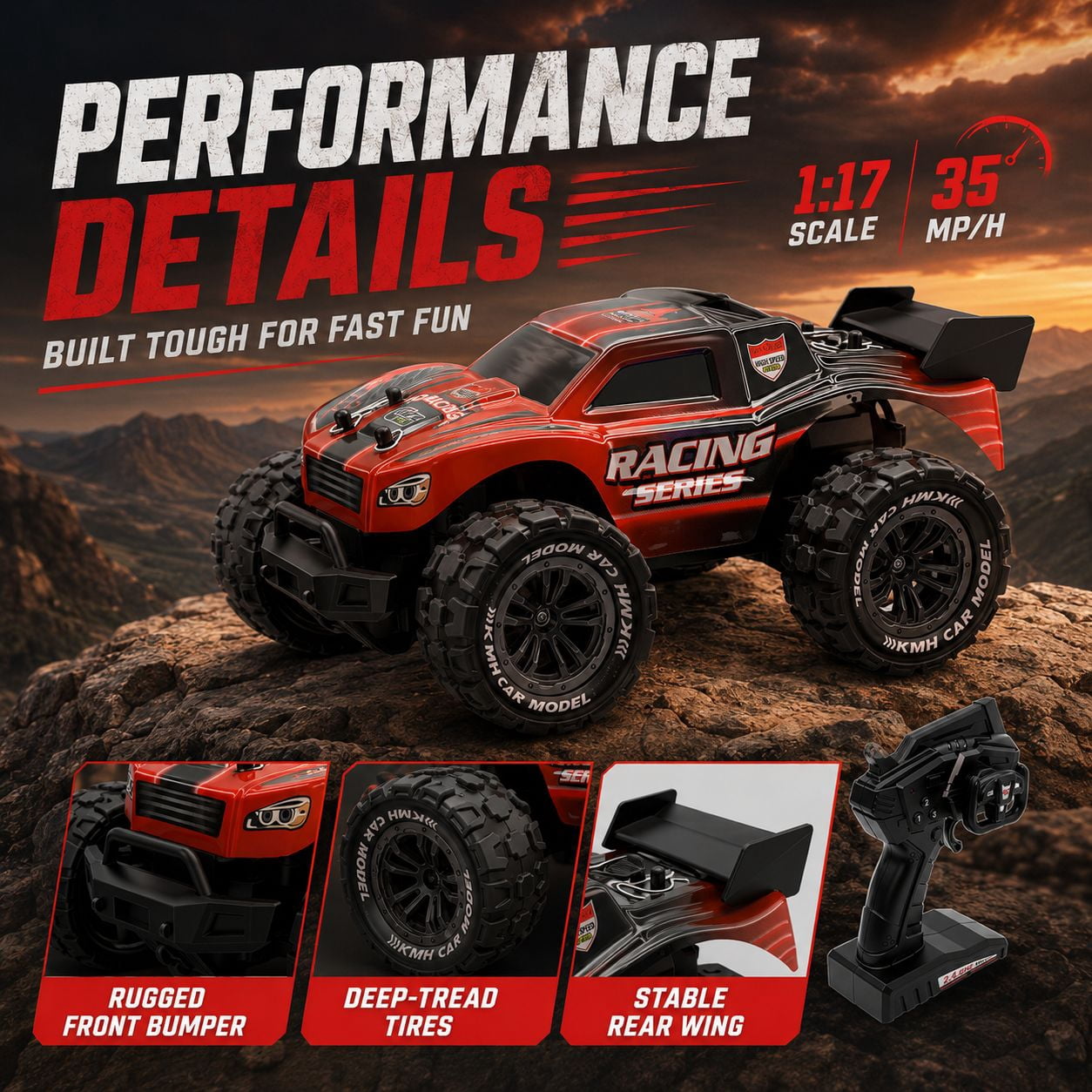 New Bright Forza Motorsport RC Nissan Z Sportscar - 1:14 Scale