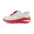 thumbnail image 2 of Vionic Walk Max Sierra Women's Athletic Soft Oyster/Magenta Leather Size 13 M, 2 of 8