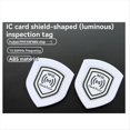 thumbnail image 5 of 10 Tarjetas de Punto de Patrullaje RFID NFC de 13,56 MHz FM11RF08, Antimetálicas, 70 X 60 mm, Luminosas, con Escudo HF, Etiquetas de Inspección para Seguridad., 5 of 5