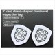 thumbnail image 5 of 10 Tarjetas de Punto de Patrullaje RFID NFC de 13,56 MHz FM11RF08, Antimetálicas, 70 X 60 mm, Luminosas, con Escudo HF, Etiquetas de Inspección para Seguridad., 5 of 5