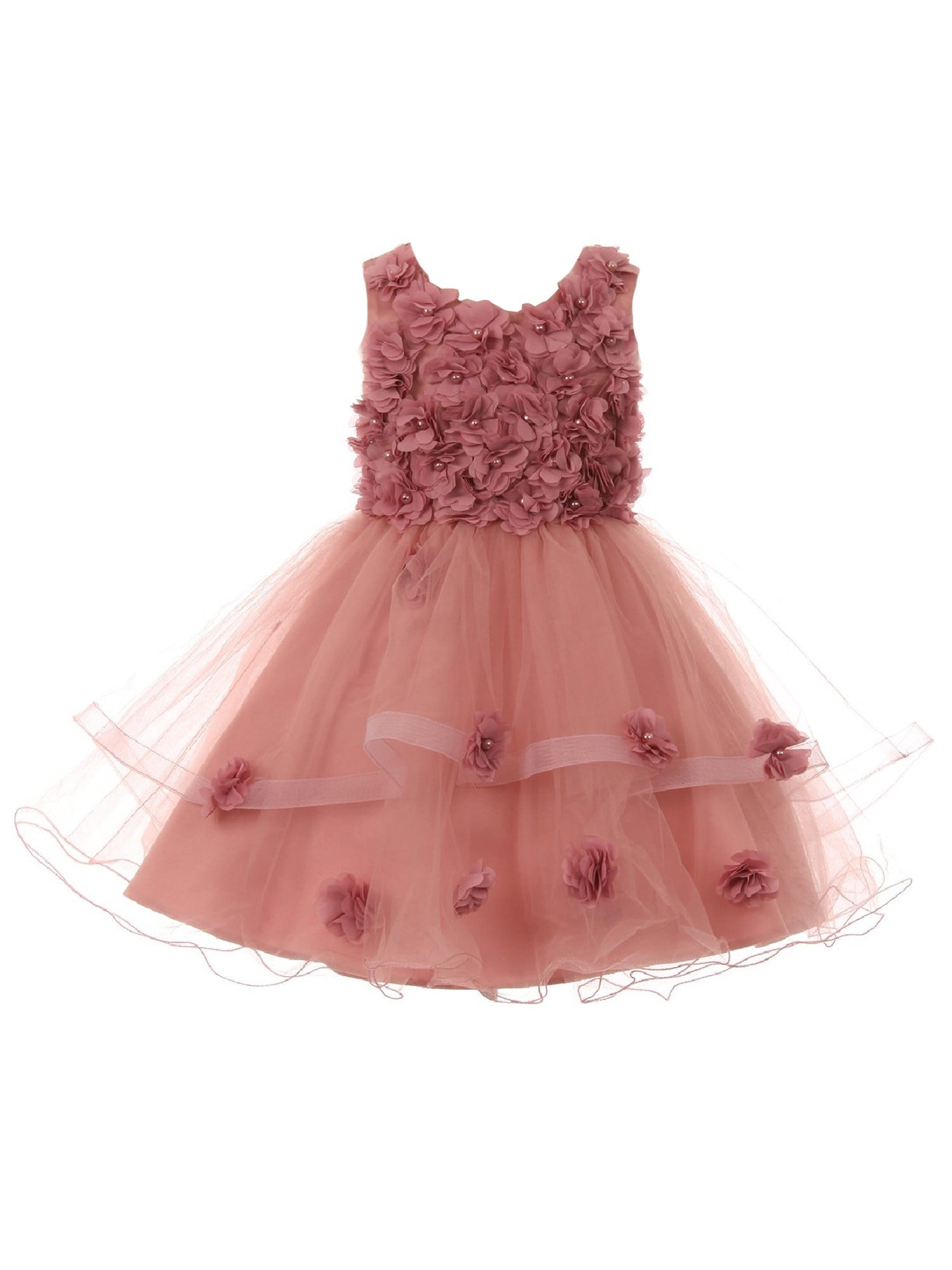mauve junior bridesmaid dress