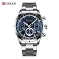 thumbnail image 1 of Reloj Curren KREC761903 plateado Hombre Cuarzo, 1 of 4