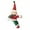 A, variant on WMGHA Christmas Curtain Buckle Tieback, Santa Snowman Curtain Tiebacks Holdback Fastener Buckle Clamp Window Decorations Wine Bottle Topper Christmas Ornaments Home Holiday Décor
