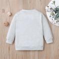 thumbnail image 7 of WOYY Boys Letter Print Sweatshirt Cotton Crew Neck Pullover Shirt, Sizes 18-24M, 7 of 7