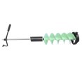 thumbnail image 1 of Ice Auger,  Adapter Easy Drilling Ice Drill Auger Set Cemented Carbide Nylon 8in Diameter  for Outdoor, 1 of 7