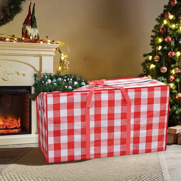 Christmas Tree Storage Bag With Handles Waterproof Christmas Wreath Storage Bag Clothes Storage Bag Moving Bags