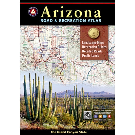 Pre-Owned Arizona Road & Recreation Atlas, 10th Edition (Paperback) by Benchmark Maps and Atlases