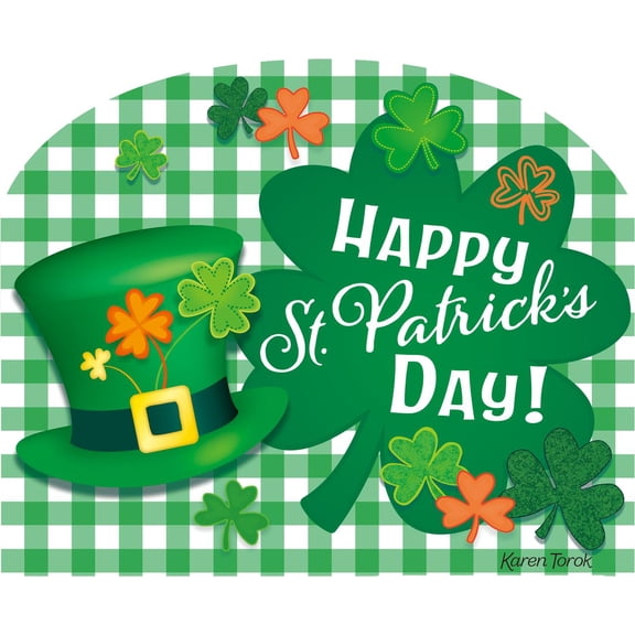 Briarwood Lane Art Sign 8.25x10.25 Celebrate St. Patrick's Day