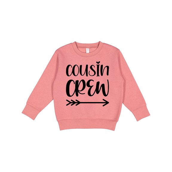 Inktastic Cousin Crew Toddler Sweatshirt