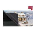 thumbnail image 4 of Ryvnso Mailbox Cover Magnetic Christmas Snowman Mailbox Wrap Large Size 25.5x21 Inch, 4 of 8