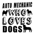 thumbnail image 2 of CafePress - AUTO Mechanic Who Loves Dogs - Large Beach Towel, Soft 30"x60" Towel with Unique Design, 2 of 3