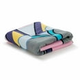 thumbnail image 4 of Bluey Cool Checks 28" x 58" Kids Beach Towel, Cotton, Blue, BBC Studios, 4 of 11