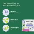 thumbnail image 3 of Honey Pot 100% Organic Cotton Cover Calming Herbal Infusion Regular Pads, 20 Count, 3 of 9