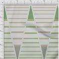 thumbnail image 1 of Soimoi Poly Georgette Fabric Triangle & Stripe Panel Decor Fabric Printed Yard 42 Inch Wide, 1 of 3