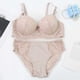 thumbnail image 3 of HongQid Womens Seamless Bra Underwire Matching Bra And Panty Set Comfort Push Up Bras Buttery Soft Wired Bralette Full Coverage Sport Everyday Bra, 3 of 6