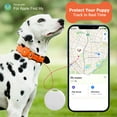 thumbnail image 4 of CBFFDC Button Powered Dog GPS Tracker Waterproof Pet Collar with GPS Real Time Location Tracking Long Life Adjustable, 4 of 6
