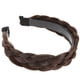 thumbnail image 1 of Fishbone Braid Headband Wig for Decoration Durable Braided Headband 1 Piece, 1 of 3