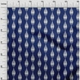 thumbnail image 2 of oneOone Cotton Poplin Fabric Stripe Ikat Print Fabric By Yard 42 Inch Wide, 2 of 4