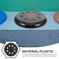thumbnail image 3 of Moluckfu Cubierta De Asiento Plástico Para Banco Redondo Uso Doméstico En Color Negro Resistente Y Duradero, 3 of 7