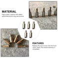 thumbnail image 3 of LOLIPPYY 5Pcs Scrapbook Page Extension Posts Iron Silver Plated, 3 of 6