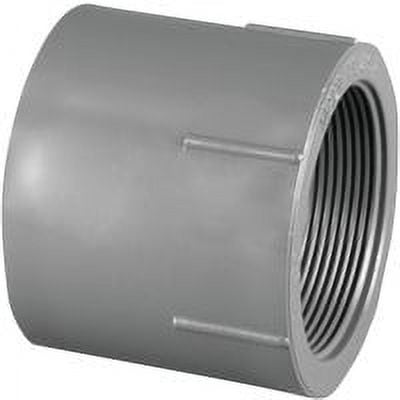 Genova Products Inc 303208 PVC Adapter Schedule 80, 2 in. S x Fip