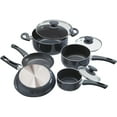 thumbnail image 2 of Ecolution Elements 8 Piece Non-Stick Cookware Set, Dishwasher Safe, Grey, 2 of 6