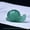 Green Aventurine, variant on Crystal Carved Skull Snail Healing Stone Pocket Decoration Home Decor Naked Stone Animal Statue Crystal Collectible