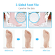 thumbnail image 3 of Set de pedicura 17 en 1 lima y molinillo de pies-1 blanco MFZFUKR CPB-US-YYM300-2, 3 of 5