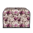 thumbnail image 2 of Fotbe Rose Flowers for Four Slice Toaster Cover, Fingerprint Protector, Super Soft Appliance Cover And Dust Cover,Bread Dust Cover & Fingerprint Protection, 2 of 7