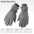 thumbnail image 3 of Winter Ski Gloves for Men, Touchscreen Warm Water-Proof Gloves, Gloves for Bike Riding Skiing Hiking Motorcycle Outdoor Activity, 3 of 7