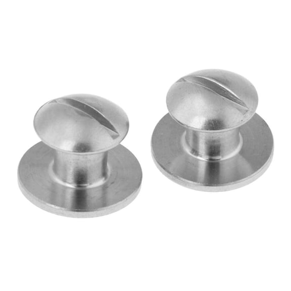 2Pcs M7x10mm Stainless Steel Backplate Screws for Scubas Diving BCD Assembly, Scubas Diving Backplates Steel Book Screws