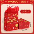 Resholder 20 Pack Chinese STF9 New Year Gift Bags Handle 2024 Happy