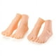 thumbnail image 4 of Molde de pie artificial de plástico mate hueco engrosado duro molde de pie de mujer molde de pie de vinilo molde de calcetines cortos zapatillas de exhibición de pies falsos, 4 of 4