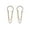 D-Rose Gold, variant on Solid 925 Sterling Silver Cuff Earrings Chain Cartilage Wraps for Women Teens Minimalist Cuff Earrings No Piercing