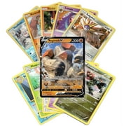 Pokemon Cards 50 Card Assorted Bulk Lot with V Ultra Rare and Rare Hits