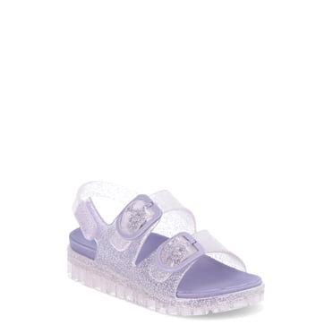 Wonder Nation Toddler Girls Two Buckle Jelly Sandals