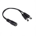 thumbnail image 4 of 3Pcs 5.5X2.1mm 1 to 2 M/F DC Power Splitter Cable for Security CCTV Camera, 4 of 8