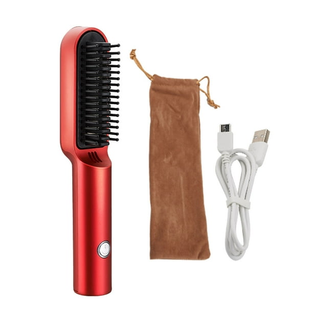 Plancha de pelo Irfora Peine de pelo liso profesional Plancha y rizador de pelo recargable inalámbrico Plancha plana perfecta Irfora Plancha de pelo