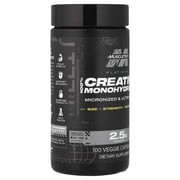 MuscleTech Platinum, 100% Creatine Monohydrate, 100 Veggie Capsules (1.25 g per Capsule)
