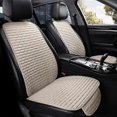 thumbnail image 2 of Car Seat Cover Front Flax Seat Protect Cushion Automobile Seat Cushion Protector Pad Car Covers Mat Protect, 2 of 5