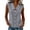 *Gray, variant on VBVC Women's Sleeveless Peter Pan Collar Top,Ladies Lightweight Button Down Shirt,Summer Breathable Blouse for Women,Black,S-3XL