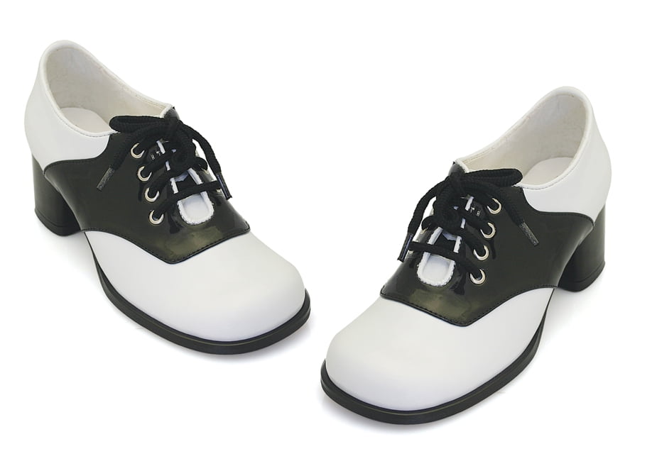 Ellie Shoes E-175-Saddle 1 Heel Shoe Children S / Black/White - Walmart.com