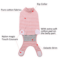 thumbnail image 6 of Qbleev Recovery Suit, Wound Protection, Stretchy Cotton, Unisex, Blue, Medium, 6 of 7