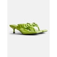 thumbnail image 2 of Scoop Women's Paillette Thong Kitten Heel Sandals, 2 of 7