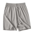 thumbnail image 5 of Men Workout Shorts with Pockets Men's Athletic Shorts Plus Size Elastic Waist Drawstring Running Shorts, Summer Lightweight Breathable Short Pants with Pockets Coffee 5XL, 5 of 6