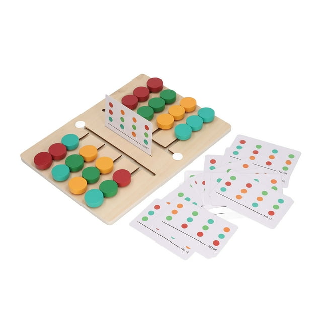 Rompecabezas A Juego De Formas Lógicas, Rompecabezas A Juego De Formas De Aprendizaje De Madera Educativo Temprano Para Niños En Edad Preescolar