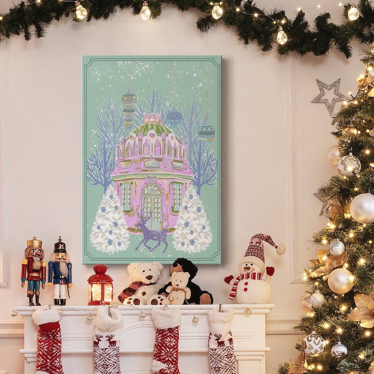 Winter Holidays VI- Gallery Wrapped Canvas